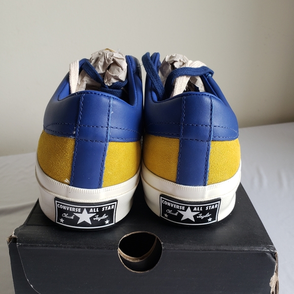 Converse one star academy ox. Lemon/midnight lake. Size M8.5W10.5 - Picture 3 of 7